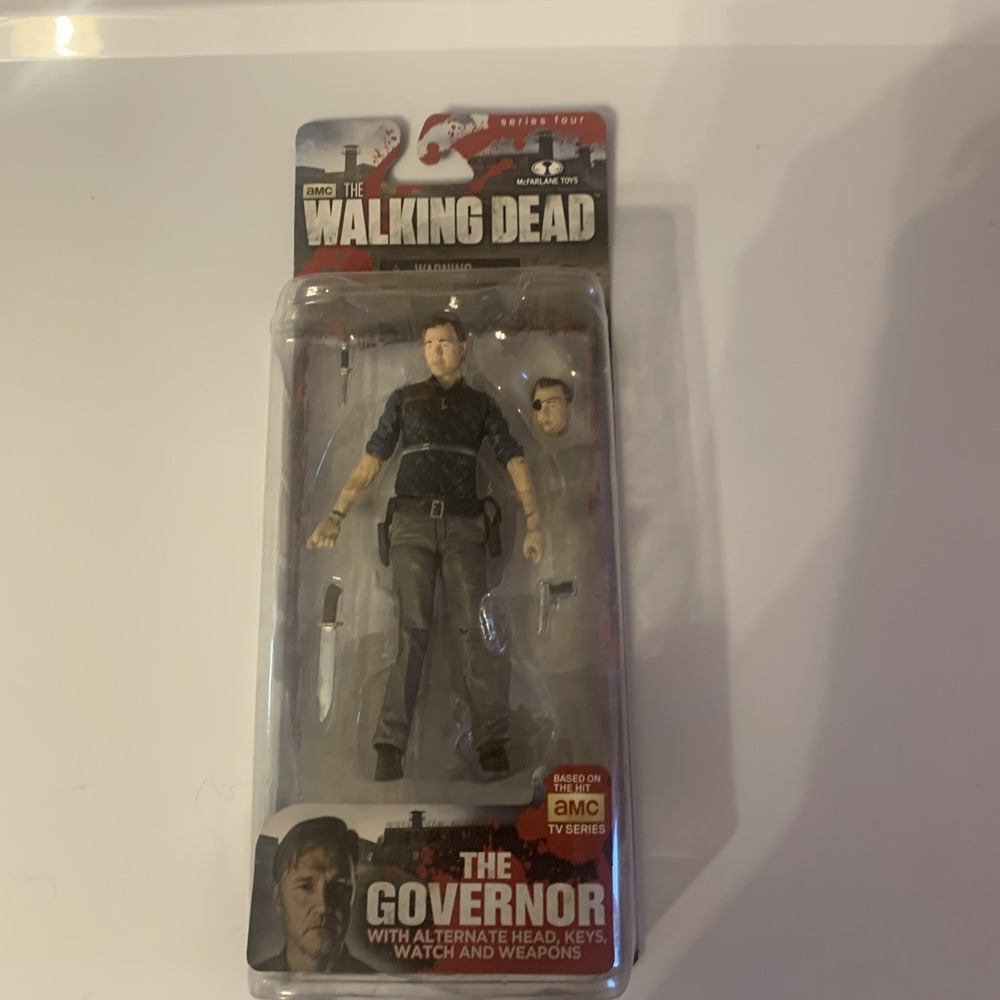 The Walking Dead TV Series 4 THE GOVERNOR Action Figure McFarlane Toys AMC